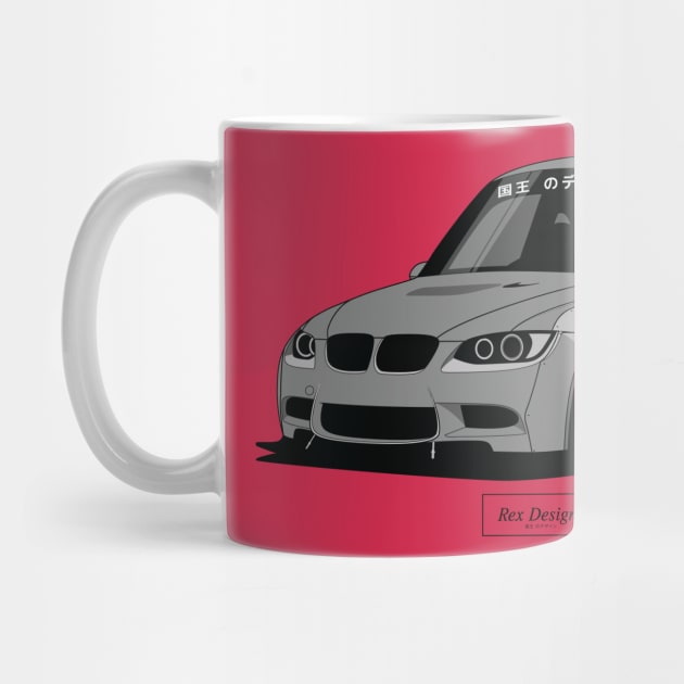 BMW E92 (Grey) by RexDesignsAus
